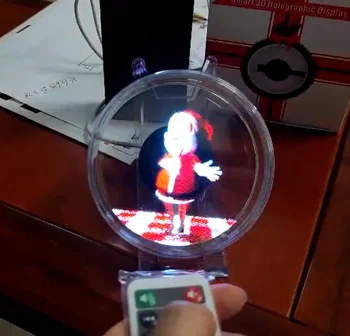 VNI Naujas Produktas, ZF-30 vidaus Reklama Holograma 3D Holografinio Kūrybos LED Ventiliatorius, Ekrane 30cm Ariaa