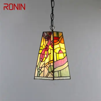 RONIN Retro Pakabukas Šviesos Šiuolaikinės LED Lempos Kūrybos Armatūra, Dekoratyvinė Namų Valgomasis