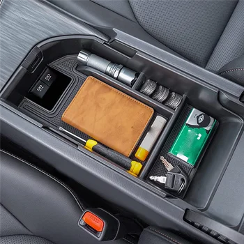 Konsolė Organizatorius Reikmenys 2018-2022 Toyota Camry XLE XSE 2020-2022 Camry LE SE su Dual USB jungtys