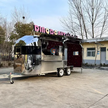 tainless Plieno karšto šuo pica kavos ledai hot dog maisto krepšelį mobiliojo greitai Srove kempingas maisto priekabos sunkvežimių pardavimas