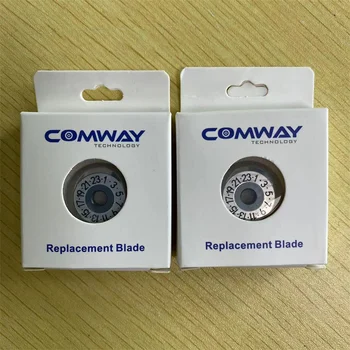 Originalus Comway C108 C109 C6-C9 Optinio Pluošto Sintezės Splicer Cleaver Pakeitimo Ašmenys 23 Susiduria Su Pjovimo Geležtėmis Nemokamas Pristatymas