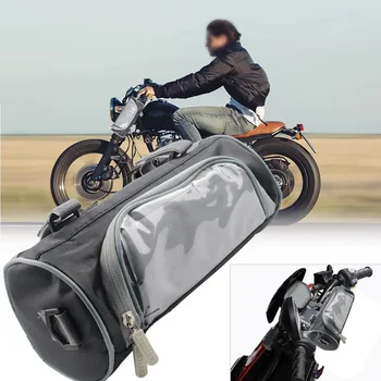 Elektrinis dviratis priekinis krepšys kalnų dviratis motociklas kabo maišelis lauko dviračių laikymo maišą sauso motociklo priekinis krepšys
