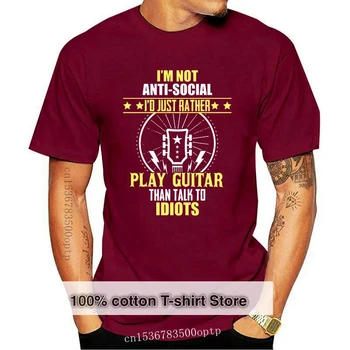 Naujas Vyrų marškinėlius Juokingi marškinėliai, Guitar Lover Didžiosios Dovanos Gitaristas Klasikiniai Marškinėliai Atspausdintas T-Shirt tees viršų