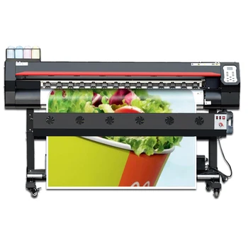 Ekologinio tirpiklis didelis formato spausdintuvas Lauko flex banner plakatai tekstilės dažų sublimacijos spausdinimo mašina