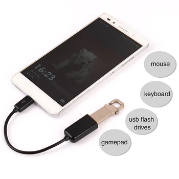 2.0 Adapteris, Laidas USB 2.0-A Female į Micro B Male Kabelio su Adapteriu Micro USB Host Režimas OTG Kabeliu Galaxy