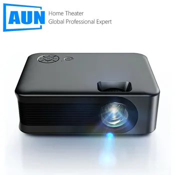 AUN A30 MINI Projektorius, Nešiojamas Namų Kino Kino Lazerio Smart TV Beamer LED Vaizdo Projektorių 4k Filmą Per Port HD