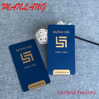 Custom aukštos kokybės kartono kortelės blizga aukso folija įspaudų logotipas užsakymą tamsiai mėlyna vizitinės kortelės spausdinimo logo